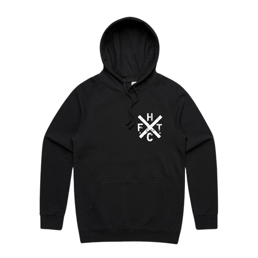 Frank Turner / Cross Logo Hood - Merch Jungle - Official Frank Turner music and merch
