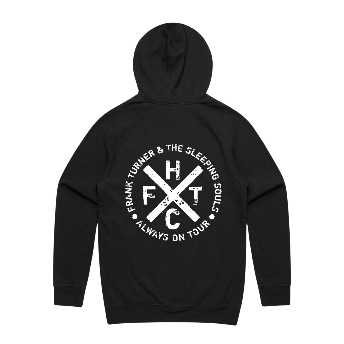 Frank Turner / Cross Logo Hood - Merch Jungle - Official Frank Turner music and merch