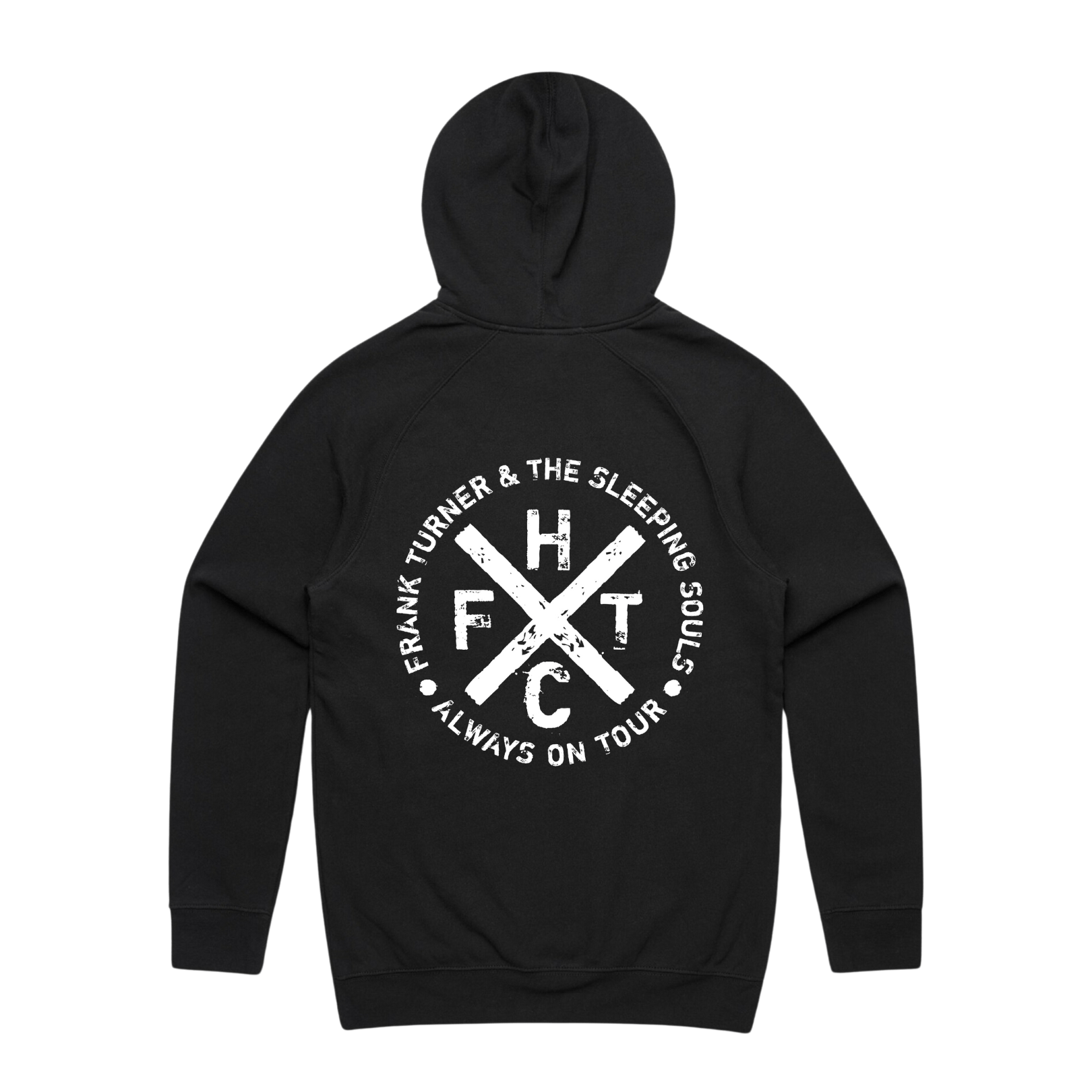 Frank Turner / Cross Logo Hood - Merch Jungle - Official Frank Turner music and merch