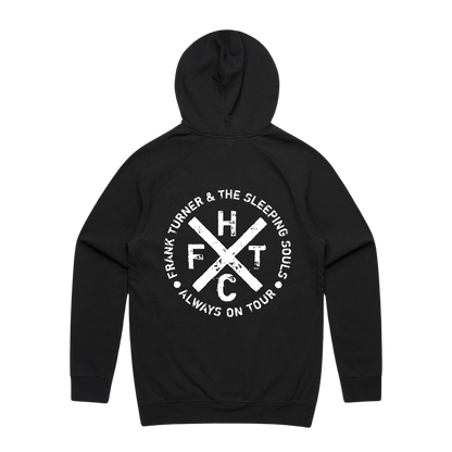 Frank Turner / Cross Logo Hood - Merch Jungle - Official Frank Turner music and merch
